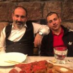 Azərbaycan bayrağı Ağdərənin girişində 